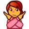 Person Gesturing No emoji on Emojidex